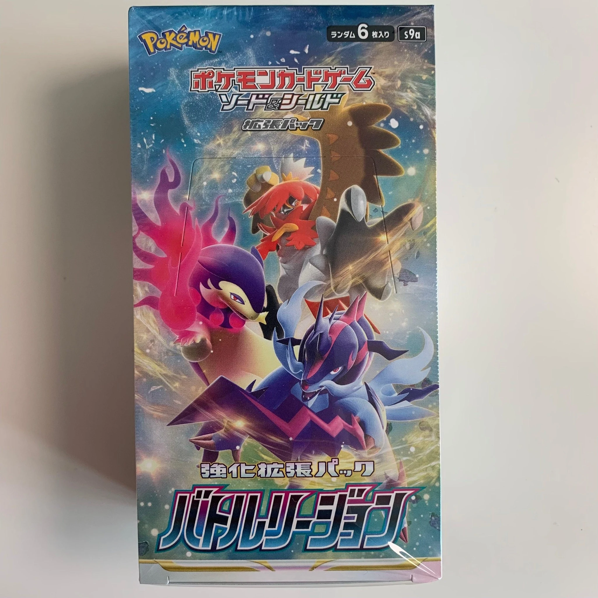 Battle Region Booster Box Japanese Pokémon booster box