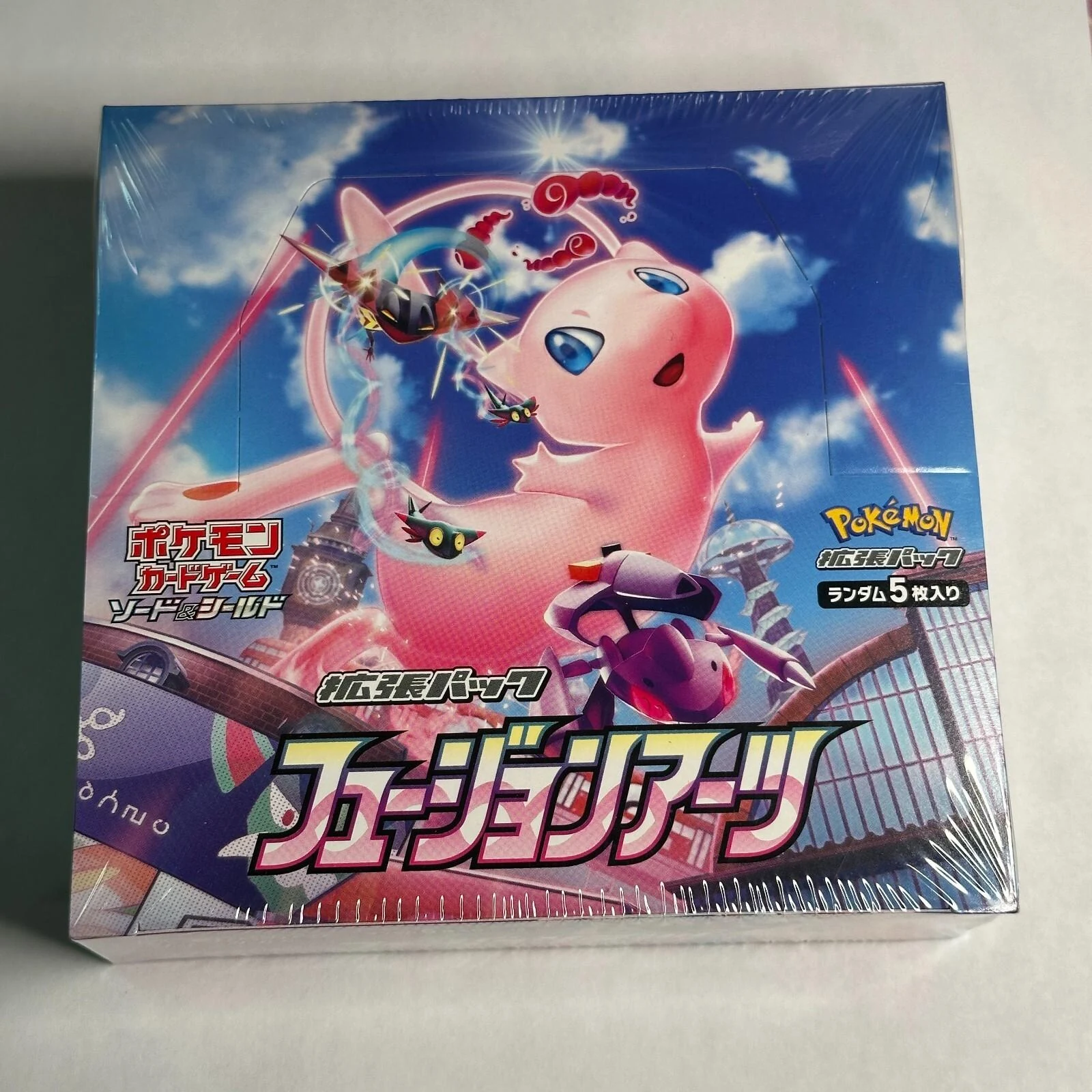 Fusion Arts Booster Box Japanese Pokémon booster box