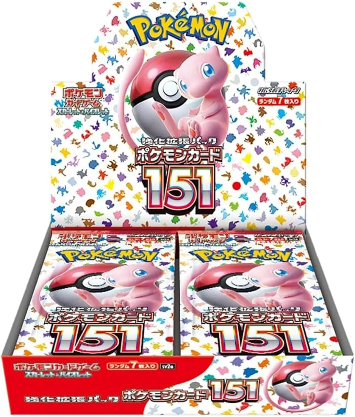 Pokémon Card 151 SV2a Japanese booster box