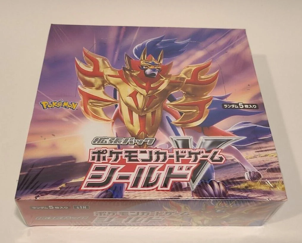 Pokémon Shield Booster Box Japanese Pokémon booster box