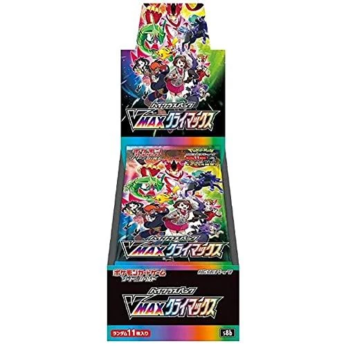 VMAX Climax Booster Box Japanese Pokémon booster box